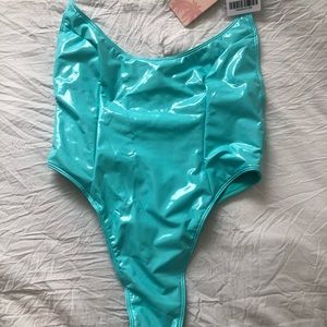 Oh Polly Vinyl Swimsuit